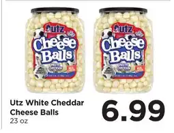 Food 4 Less Utz White Cheddar Cheese Balls offer