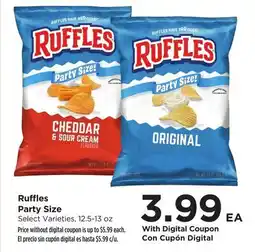 Food 4 Less Ruffles Party Size offer