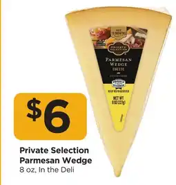 Food 4 Less Private Selection Parmesan Wedge offer