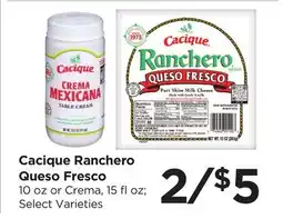 Food 4 Less Cacique Ranchero Queso Fresco offer