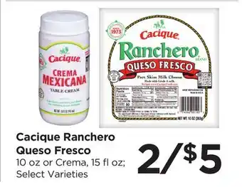 Food 4 Less Cacique Ranchero Queso Fresco offer