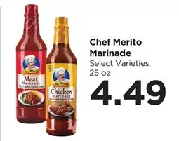 Food 4 Less Chef Merito Marinade offer