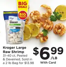 Ralphs Kroger Large Raw Shrimp offer
