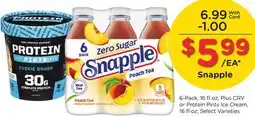Ralphs Snapple offer