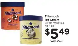 Ralphs Tillamook Ice Cream offer