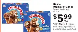 Ralphs Nestlé Drumstick Cones offer