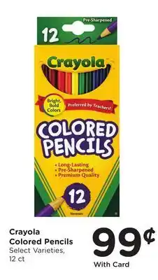 Ralphs Crayola Colored Pencils offer