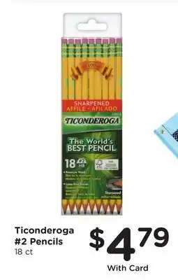Ralphs Ticonderoga #2 Pencils offer