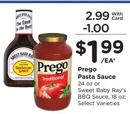 Ralphs Prego Pasta Sauce offer