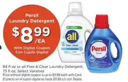 Ralphs Persil Laundry Detergent offer