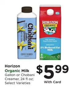 Ralphs Horizon Organic Milk offer