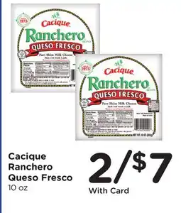 Ralphs Cacique Ranchero Queso Fresco offer