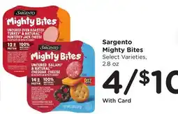 Ralphs Sargento Mighty Bites offer
