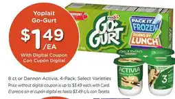 Ralphs Yoplait Go-Gurt offer