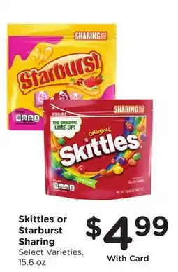 Ralphs Skittles or Starburst Sharing offer
