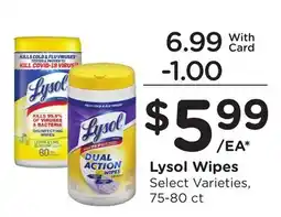 Ralphs Lysol Wipes offer