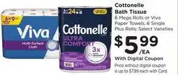 Ralphs Cottonelle Bath Tissue offer