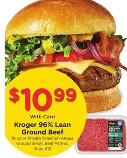 Ralphs Kroger 96% Lean Ground Beef offer