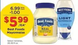 Ralphs Best Foods Mayonnaise offer