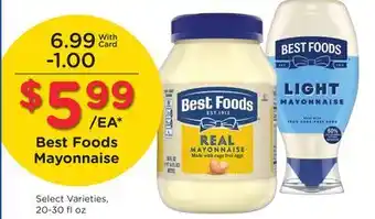 Ralphs Best Foods Mayonnaise offer