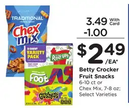 Ralphs Betty Crocker Fruit Snacks offer