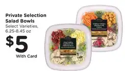 Ralphs Private Selection Salad Bowls offer