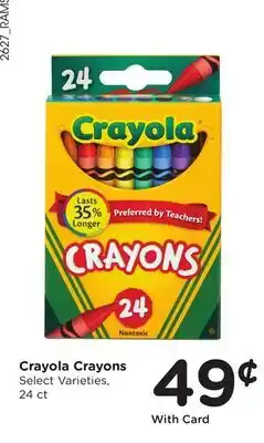 Ralphs Crayola Crayons offer