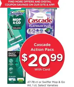 Ralphs Cascade Action Pacs offer