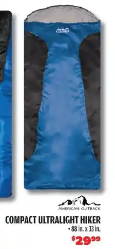 Big 5 American outback compact ultralight hiker offer