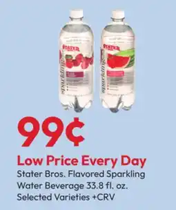 Stater Bros Stater Bros. Flavored Sparkling Water Beverage offer