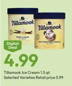 Stater Bros Tillamook Ice Cream offer