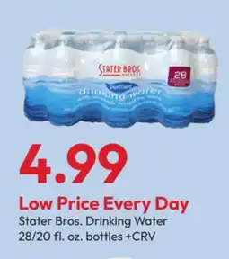 Stater Bros Stater Bros. Drinking Water offer