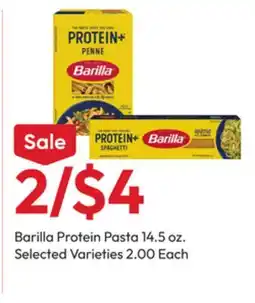 Stater Bros Barilla Protein Pasta offer