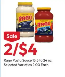 Stater Bros Ragu Pasta Sauce offer