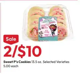 Stater Bros Sweet P's Cookies offer