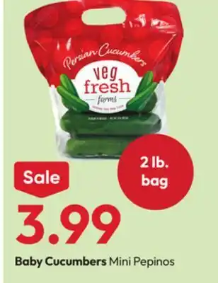 Stater Bros Baby Cucumbers offer