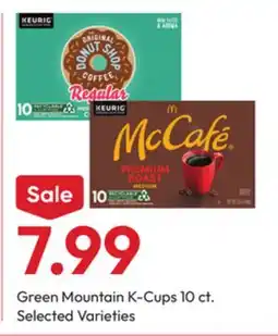 Stater Bros Green Mountain K-Cups offer
