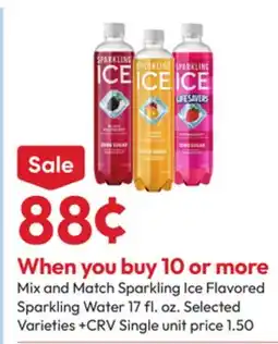 Stater Bros Sparkling Ice Flavored Sparkling Water 17 fl. oz offer