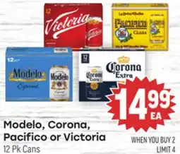 Tony’s Fresh Market Modelo, Corona, Pacifico or Victoria offer