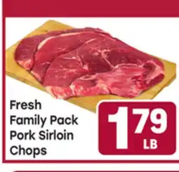 Tony’s Fresh Market Fresh Family Pack Pork Sirloin Chops offer