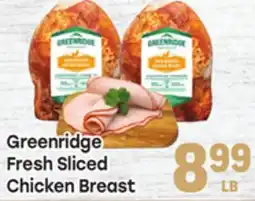 Tony’s Fresh Market Greenridge Fresh Sliced Chicken Breast offer