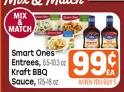 Tony’s Fresh Market Smart Ones Entrees or Kraft BBQ Sauce offer