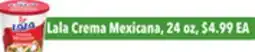 Tony’s Fresh Market Lala Crema Mexicana offer