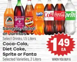 Tony’s Fresh Market Coca-Cola, Diet Coke, Sprite or Fanta offer