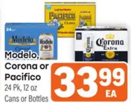 Tony’s Fresh Market Modelo, Corona or Pacifico offer
