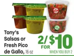 Tony’s Fresh Market Tony's Pico de Gallo offer