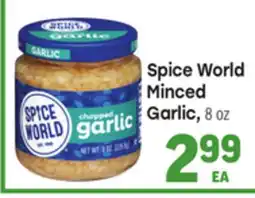 Tony’s Fresh Market Spice World Minced Garlic offer