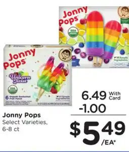 Mariano's Jonny Pops offer