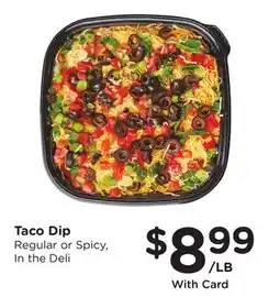 Mariano's Taco Dip offer