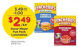 Mariano's Oscar Mayer Fun Pack Lunchables offer